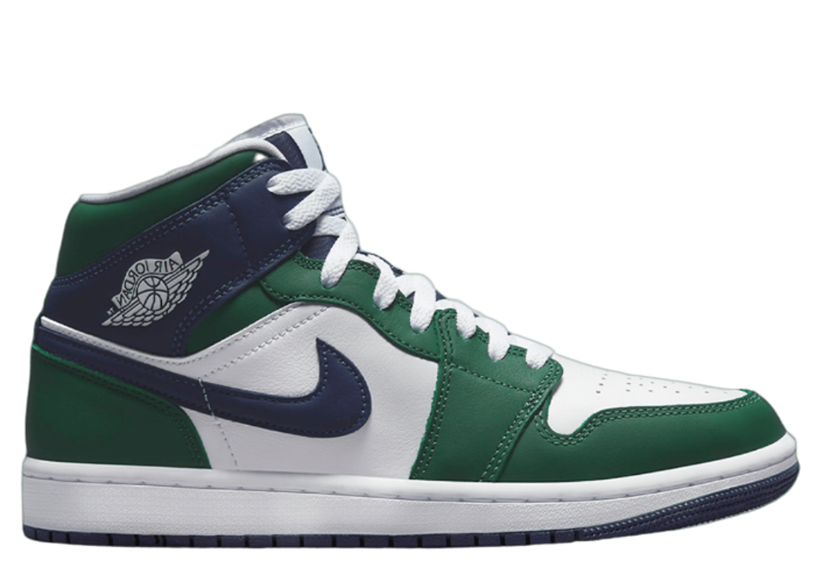 Air Jordan 1 Mid SE Noble Green Midnight Navy (W)