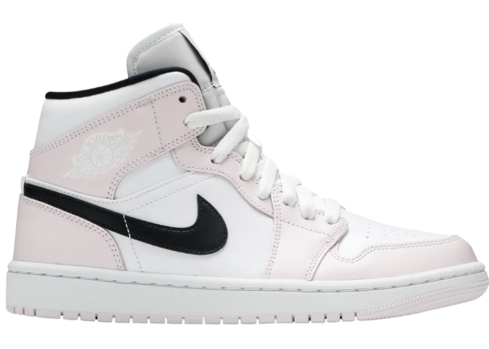 Jordan 1 Mid Barely Rose (W)