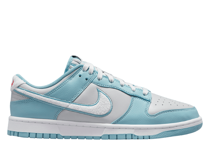 Nike Dunk Low Fleece Grey Blue