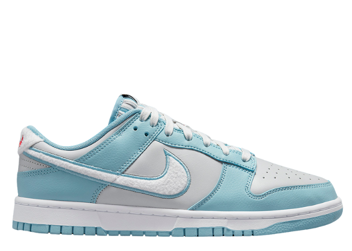 Nike Dunk Low Fleece Grey Blue