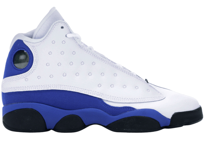 Air Jordan 13 Retro White Hyper Royal Black (GS)