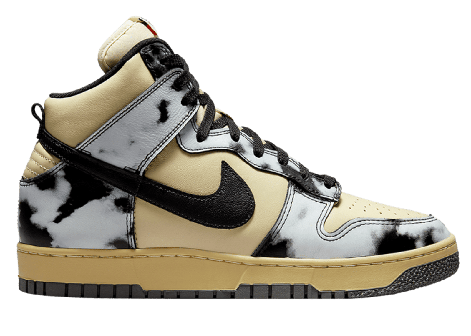 Nike Dunk High 1985 Acid Wash Cream Black