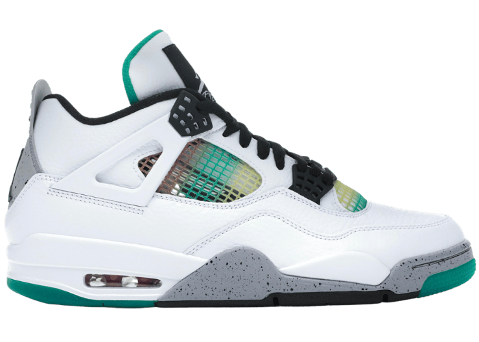 Air Jordan 4 Retro Lucid Green Rasta (W)