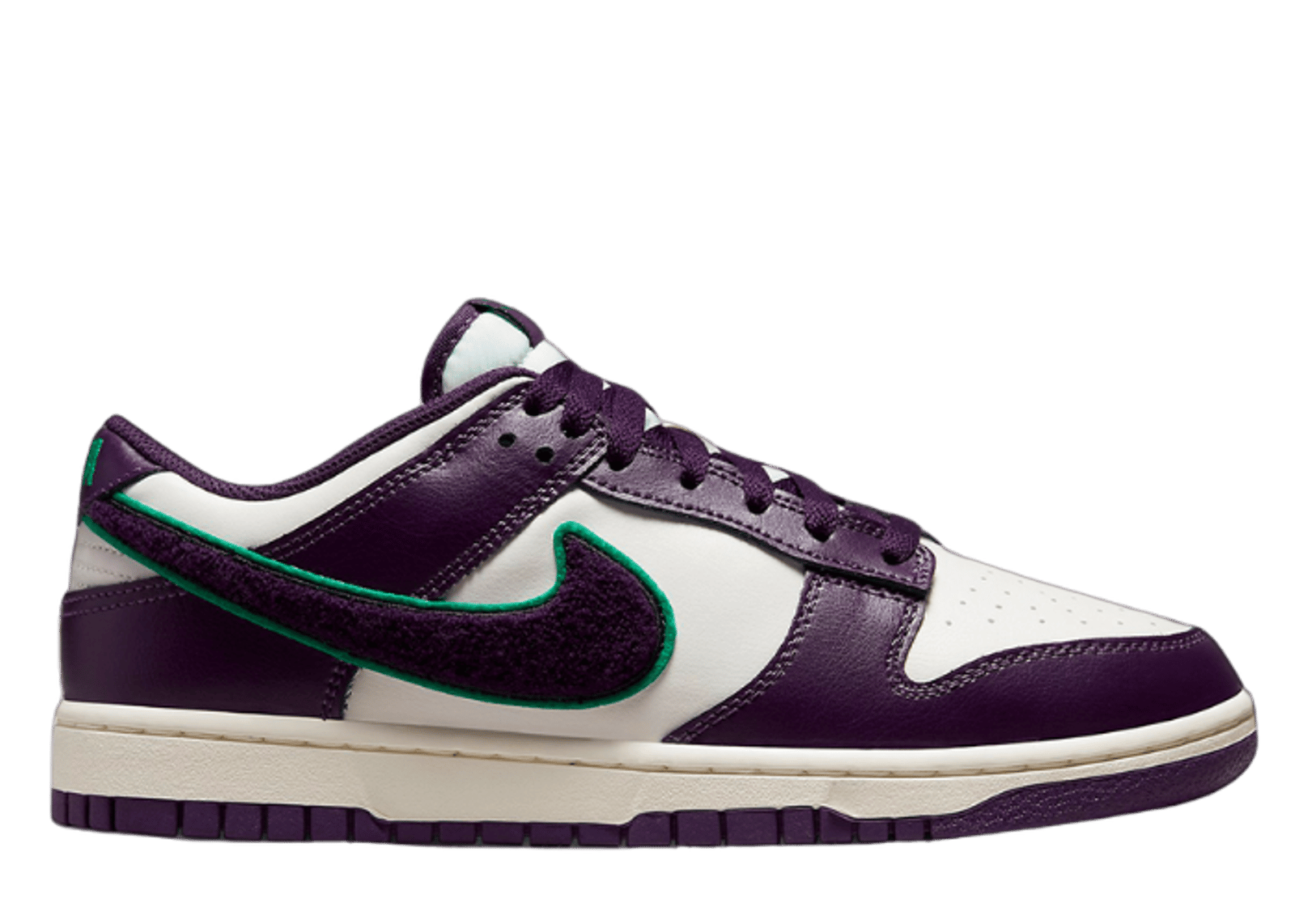 Nike Dunk Low Chenille Swoosh Grand Purple