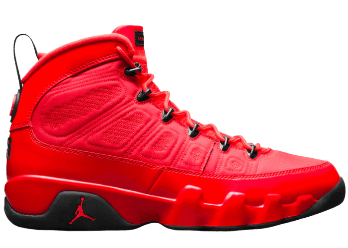Jordan 9 Retro Chile Red - CT8019-600 Raffles & Where to Buy