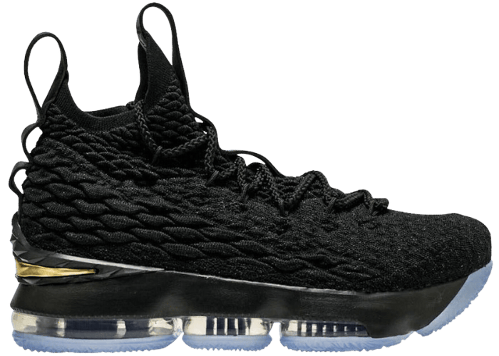 Nike LeBron 15 Black Metallic Gold (GS)