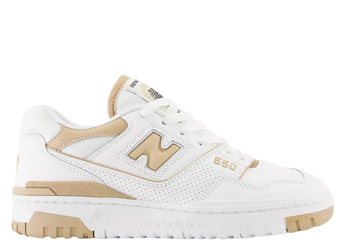 New balance ☆ BBW550BT White×Incense Amazon.com | New Balance 550 Sneakers, White/Incense, 5.5 US
