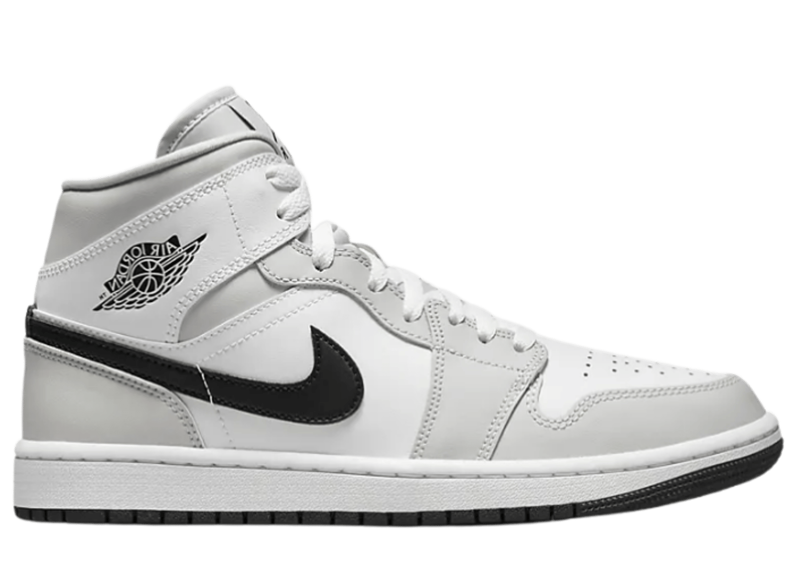 Jordan 1 Mid Light Smoke Grey (W)