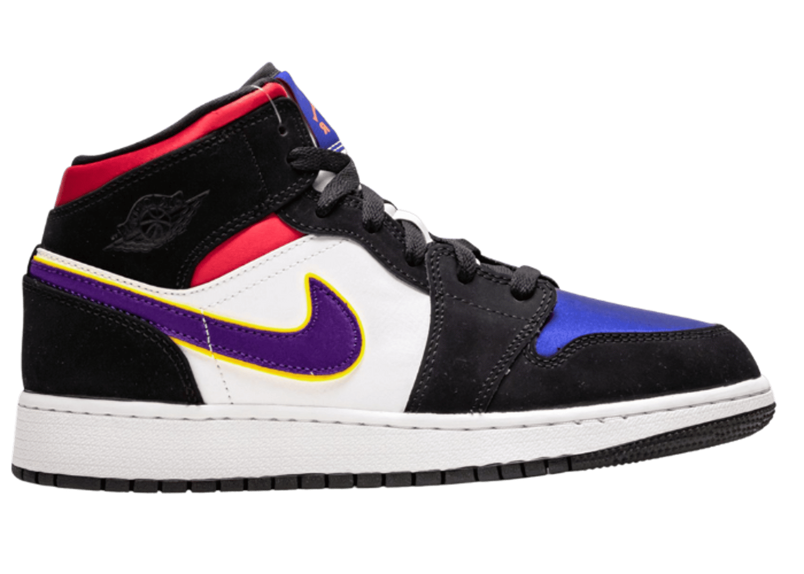 Jordan 1 Mid Lakers Top 3