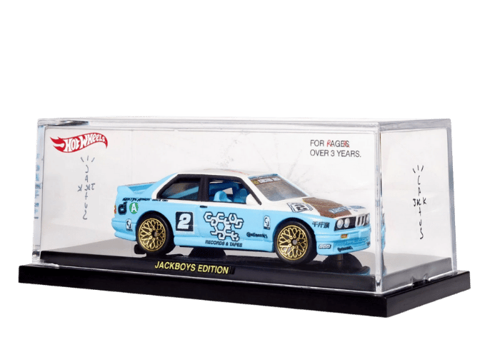 Cactus Jack For Hot Wheels Bmw M3 E30 Jackboys Edition