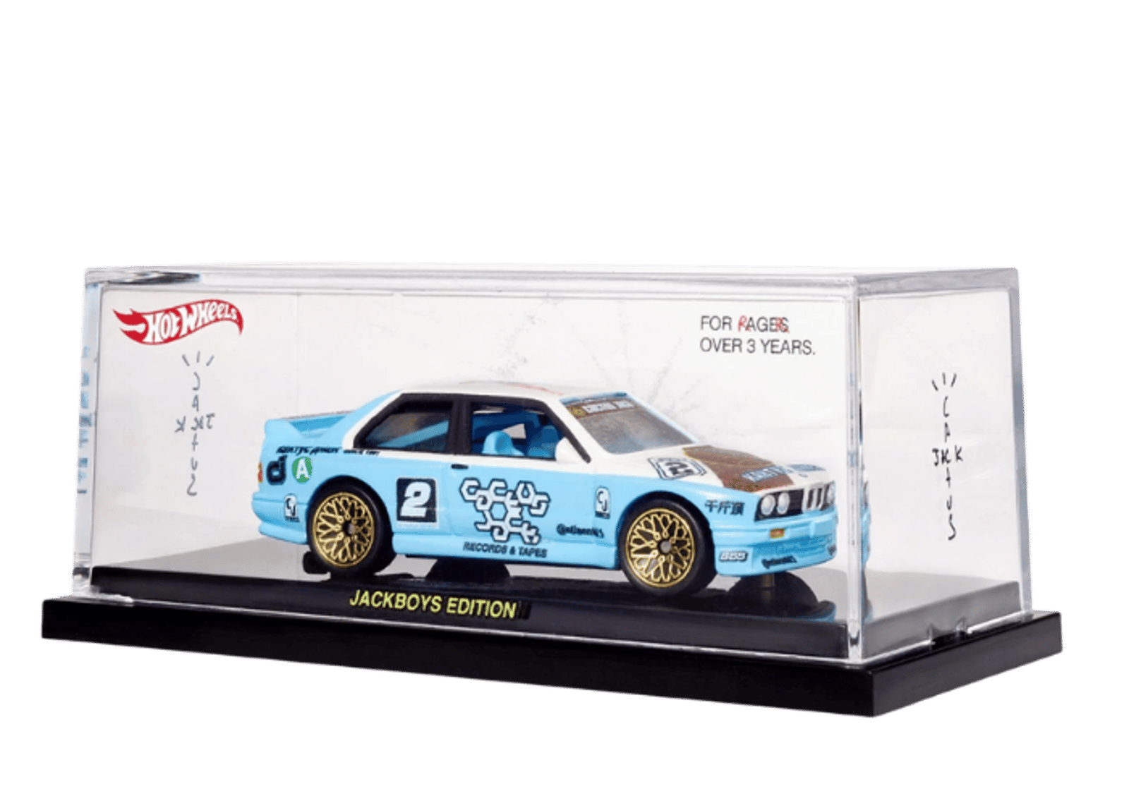Cactus Jack For Hot Wheels Bmw M3 E30 Jackboys Edition