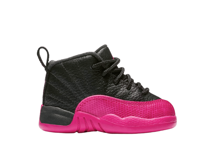 Air Jordan 12 Retro Black Deadly Pink (TD)