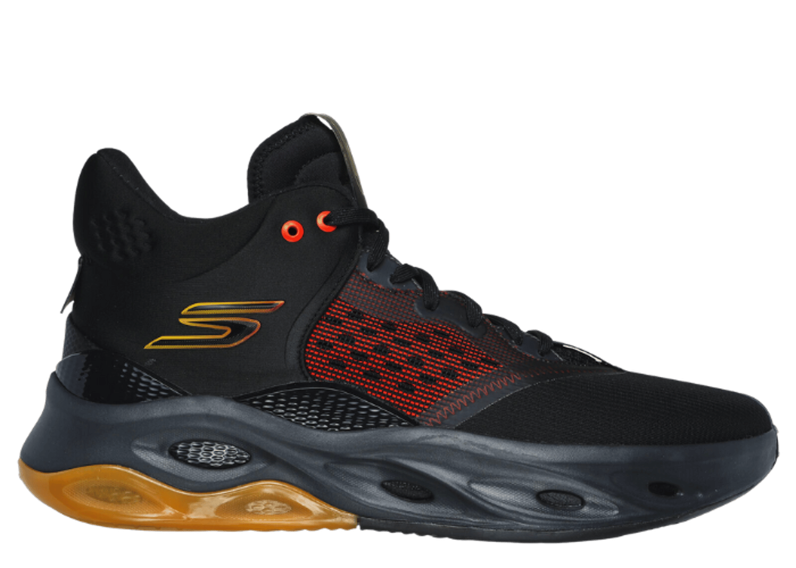 Skechers Basketball SKX Float Black Orange