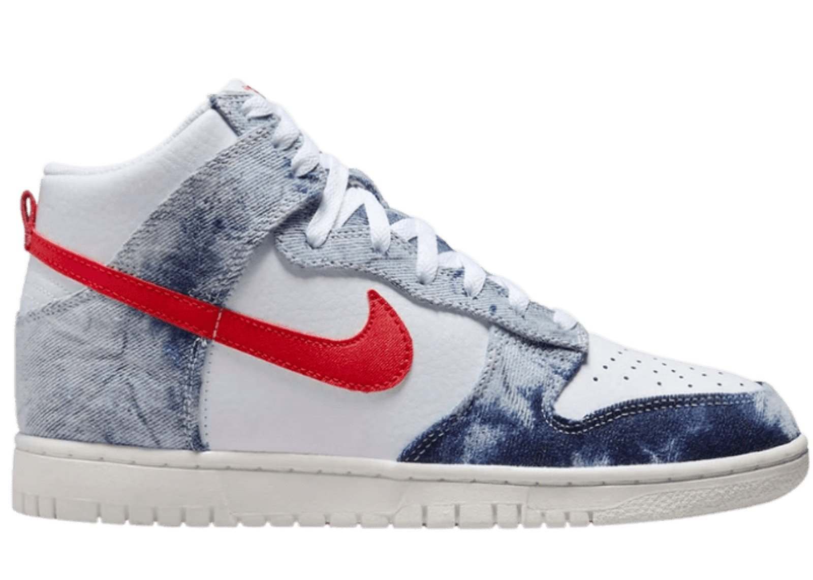 Nike Dunk High Washed Denim Pack (W)