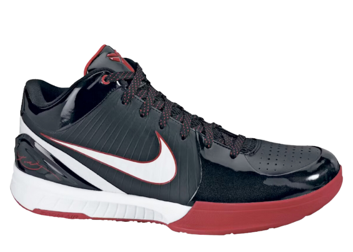 Nike Kobe 4 Black White Varsity Red