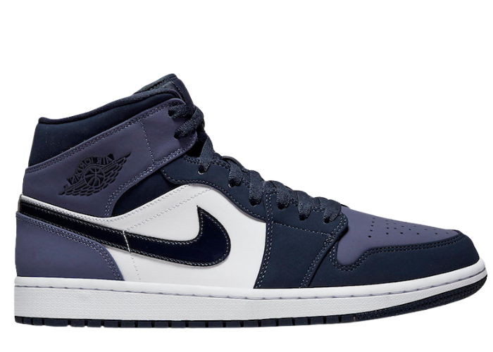 Jordan 1 Mid Obsidian Sanded Purple