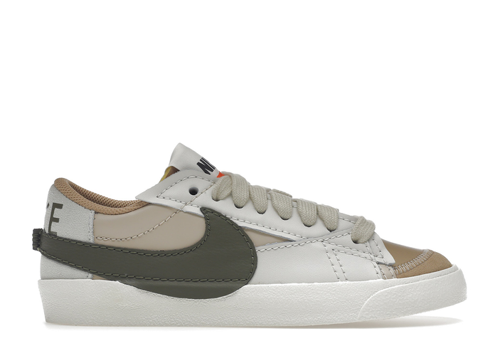 ミルク 777 Nike Blazer Low 77 Jumbo Sanddrift Medium Olive (W) - DQ1470