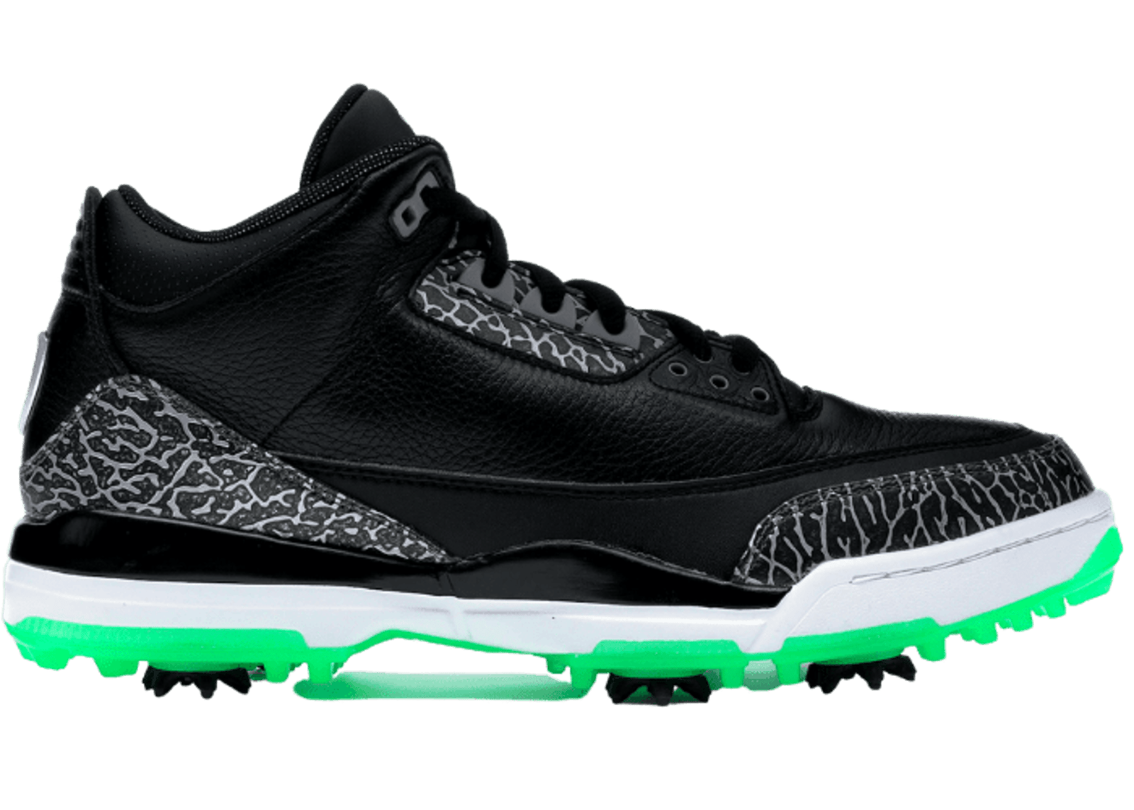 Jordan 3 Retro Golf Black Green Glow - AJ3783-001 Raffles & Where Jordan 3 Retro Golf Black Green Glow - AJ3783-001 Raffles & Where