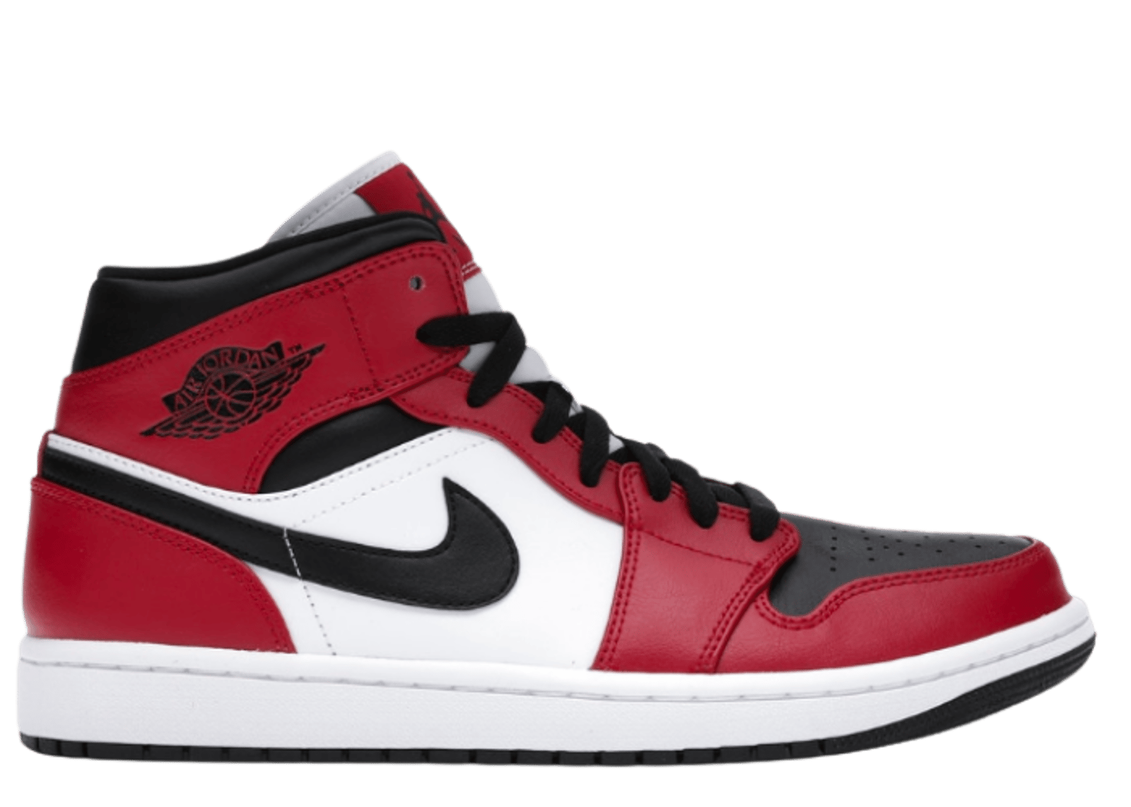 Air Jordan 1 Mid Chicago Toe