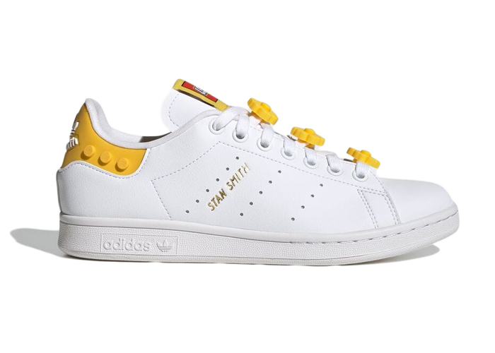 adidas Stan Smith Lego White Yellow