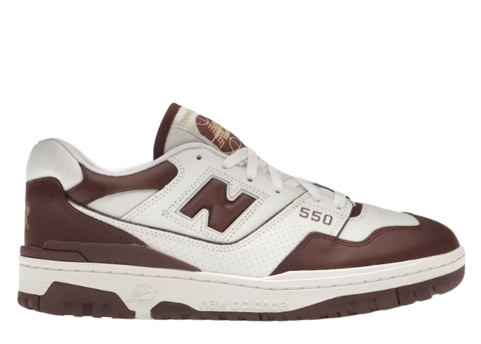 New Balance 550 White Burgundy