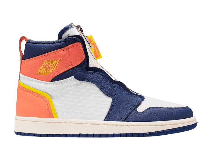 Jordan 1 Retro High Zip Blue Void Turf Orange (W) - AQ3742-100