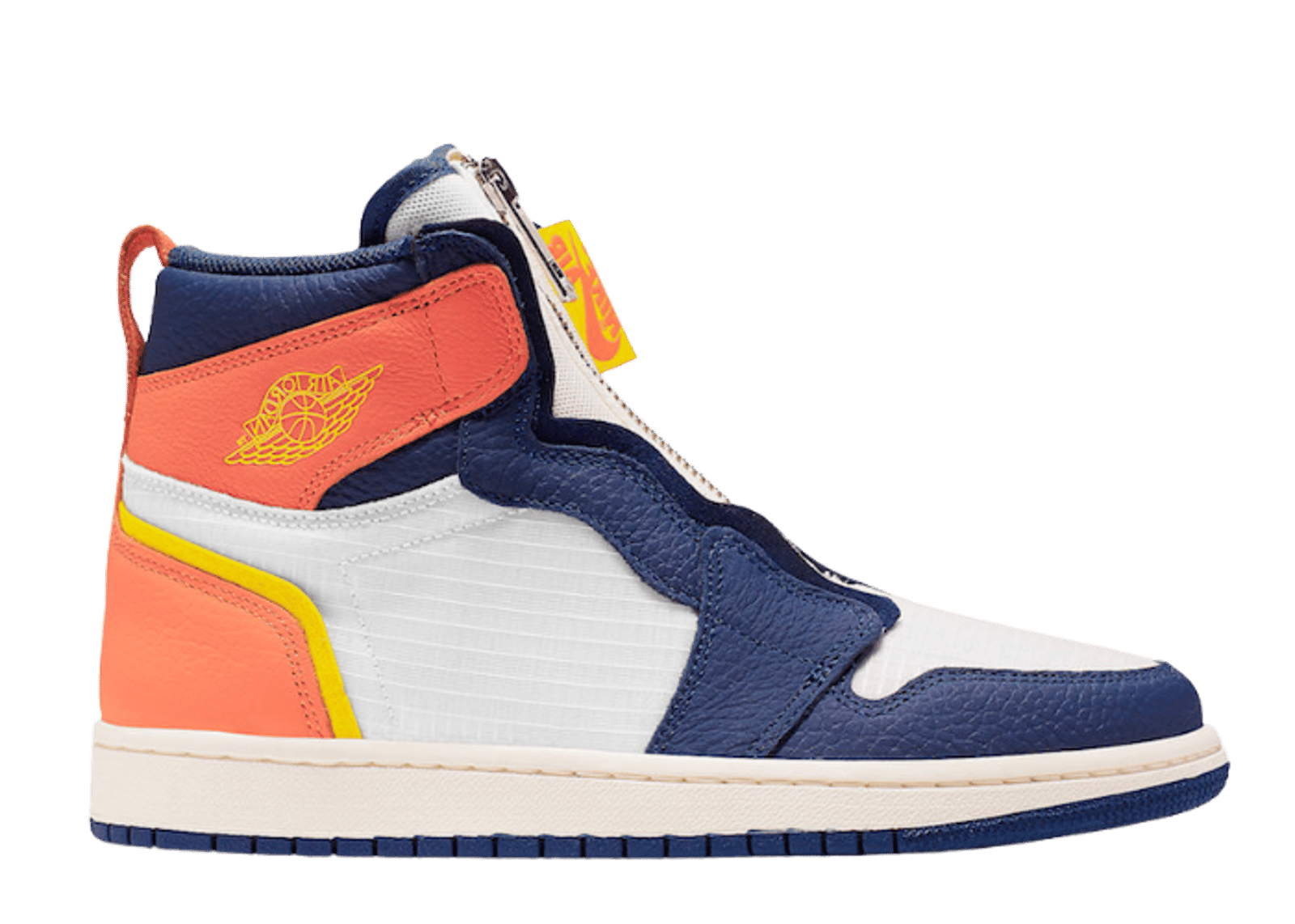 Jordan 1 Retro High Zip Blue Void Turf Orange (W)