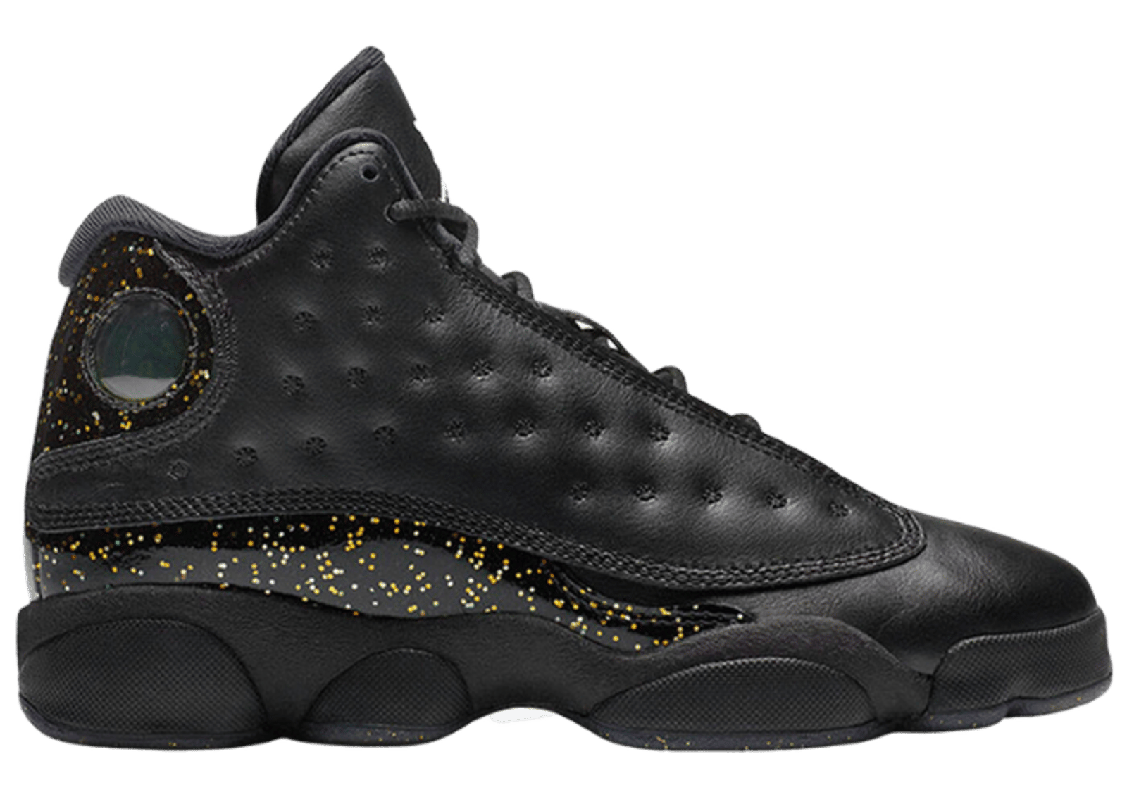 Air Jordan 13 Retro Black Metallic Gold GS DC9443 007