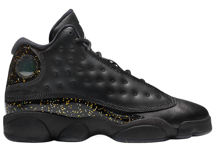 Air Jordan 13 Retro Black Metallic Gold (PS)