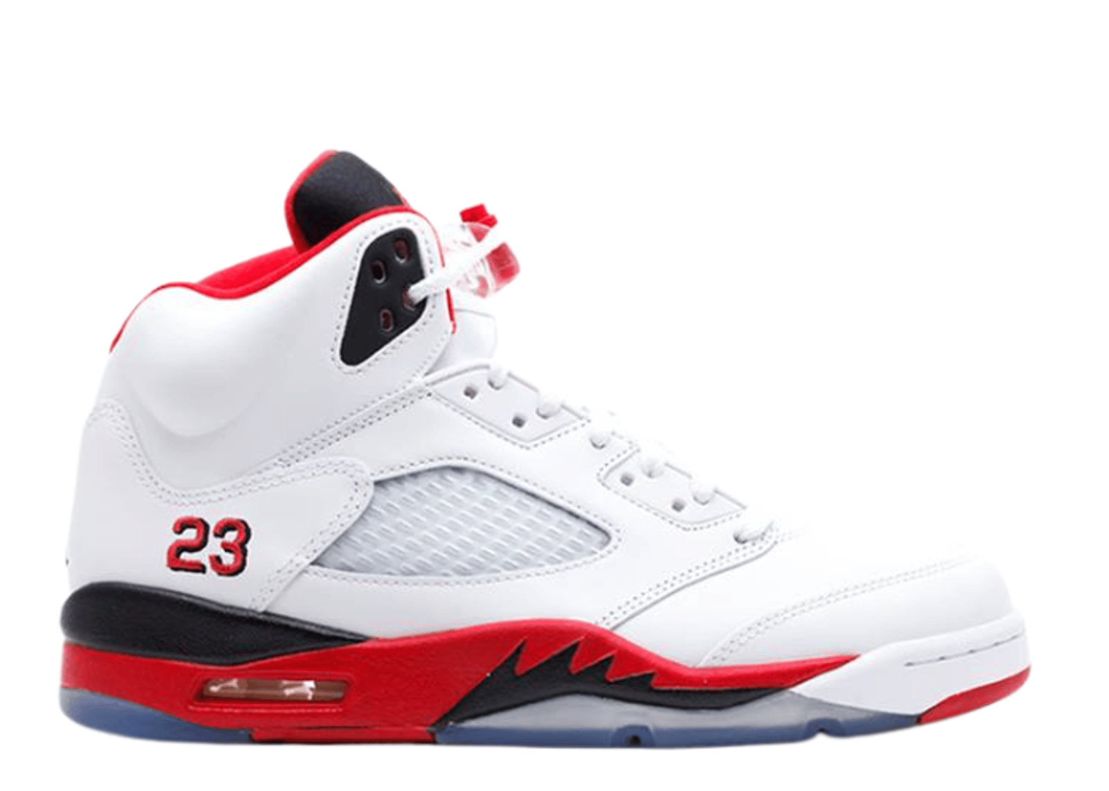 Jordan 5 Retro Fire Red Black Tongue (2013)