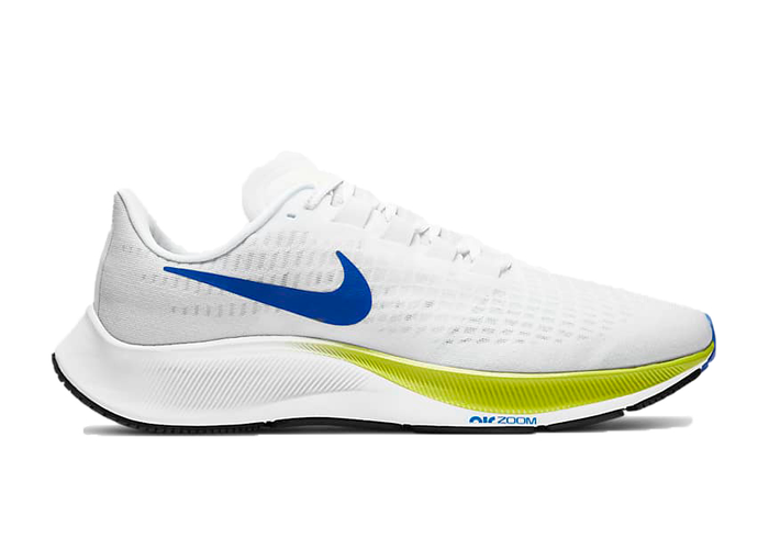 Air Zoom Pegasus 37 White Racer Blue