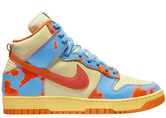 Nike Dunk High 1985 Acid Wash Orange