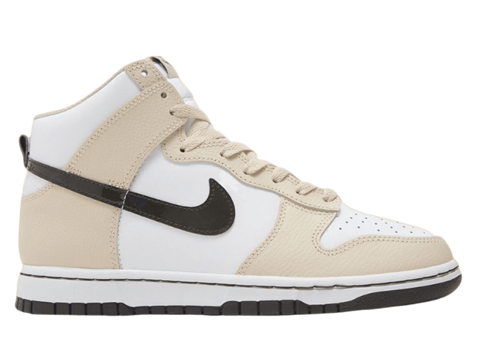 Nike Dunk High White Beige Brown