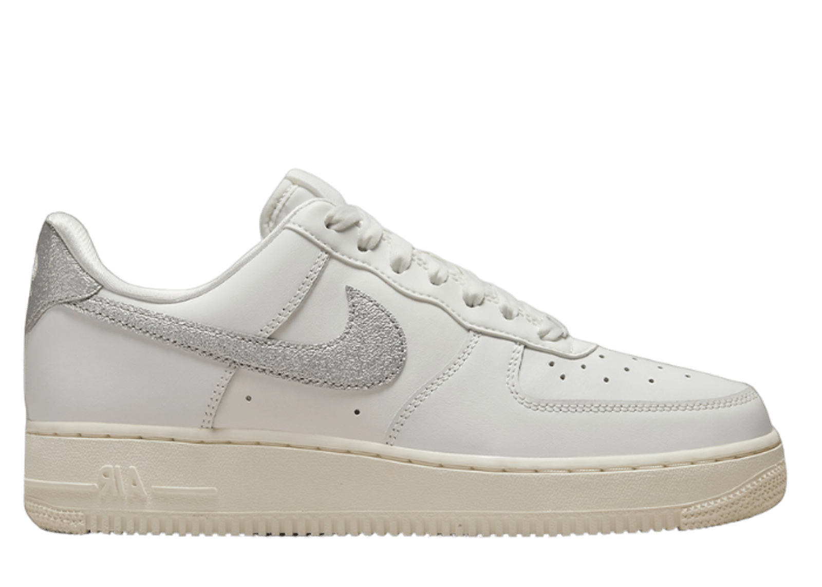 Nike Air Force 1 Low Summit White Metallic Silver (W)