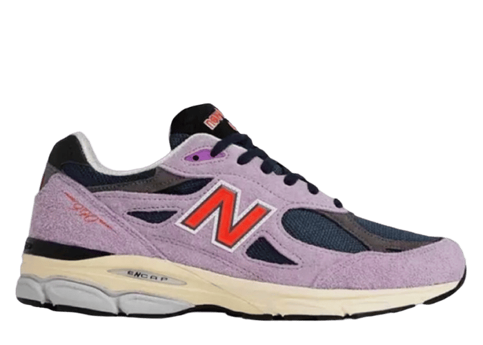 New Balance 990v3 Made in USA by Teddy Santis Raw Amethyst