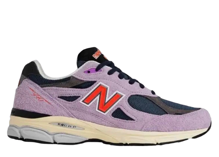 New Balance 990v3 Made in USA by Teddy Santis Raw Amethyst