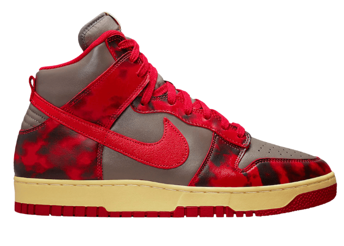 Nike Dunk High 1985 Acid Wash Red