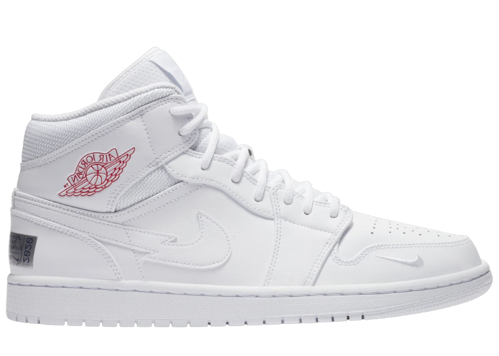 Jordan 1 Mid SE Nike Swoosh On Tour (2020)