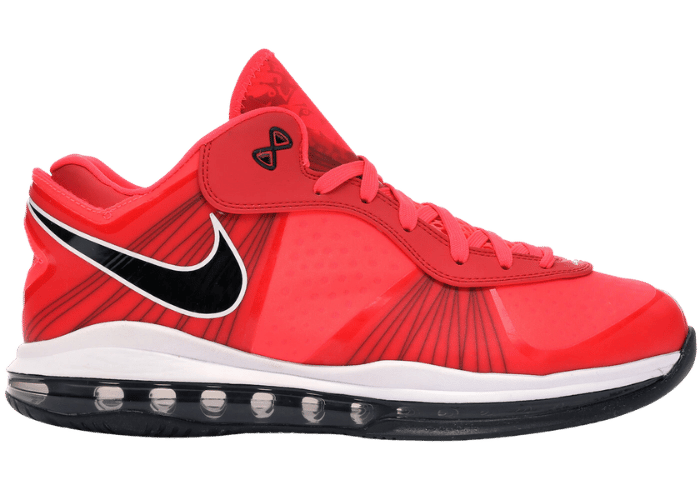 Nike LeBron 8 V/2 Low Solar Red
