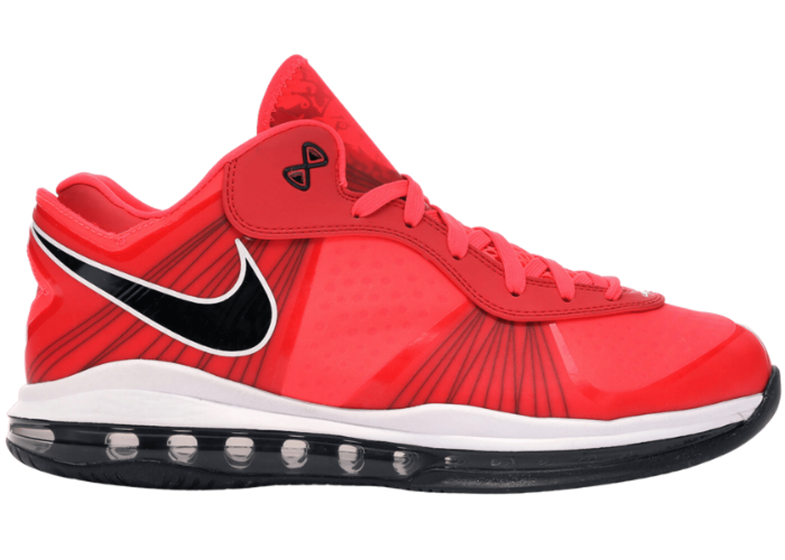 Nike LeBron 8 V/2 Low Solar Red