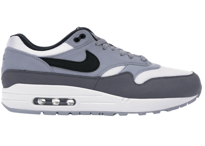 Nike Air Max 1 White Black Wolf Grey