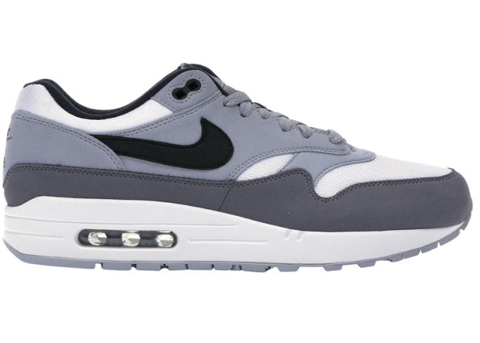 Nike Air Max 1 White Black Wolf Grey