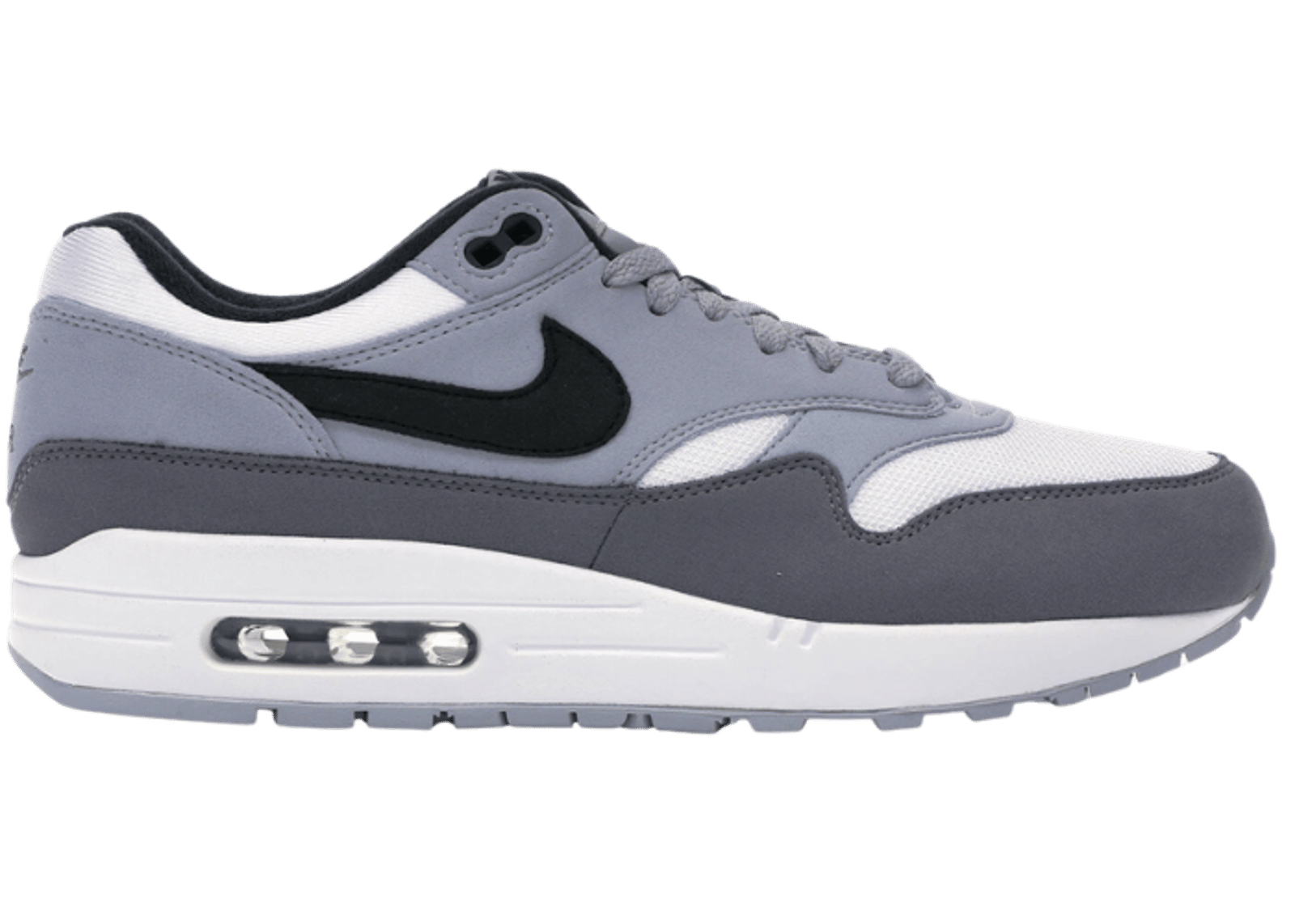 Nike Air Max 1 White Black Wolf Grey