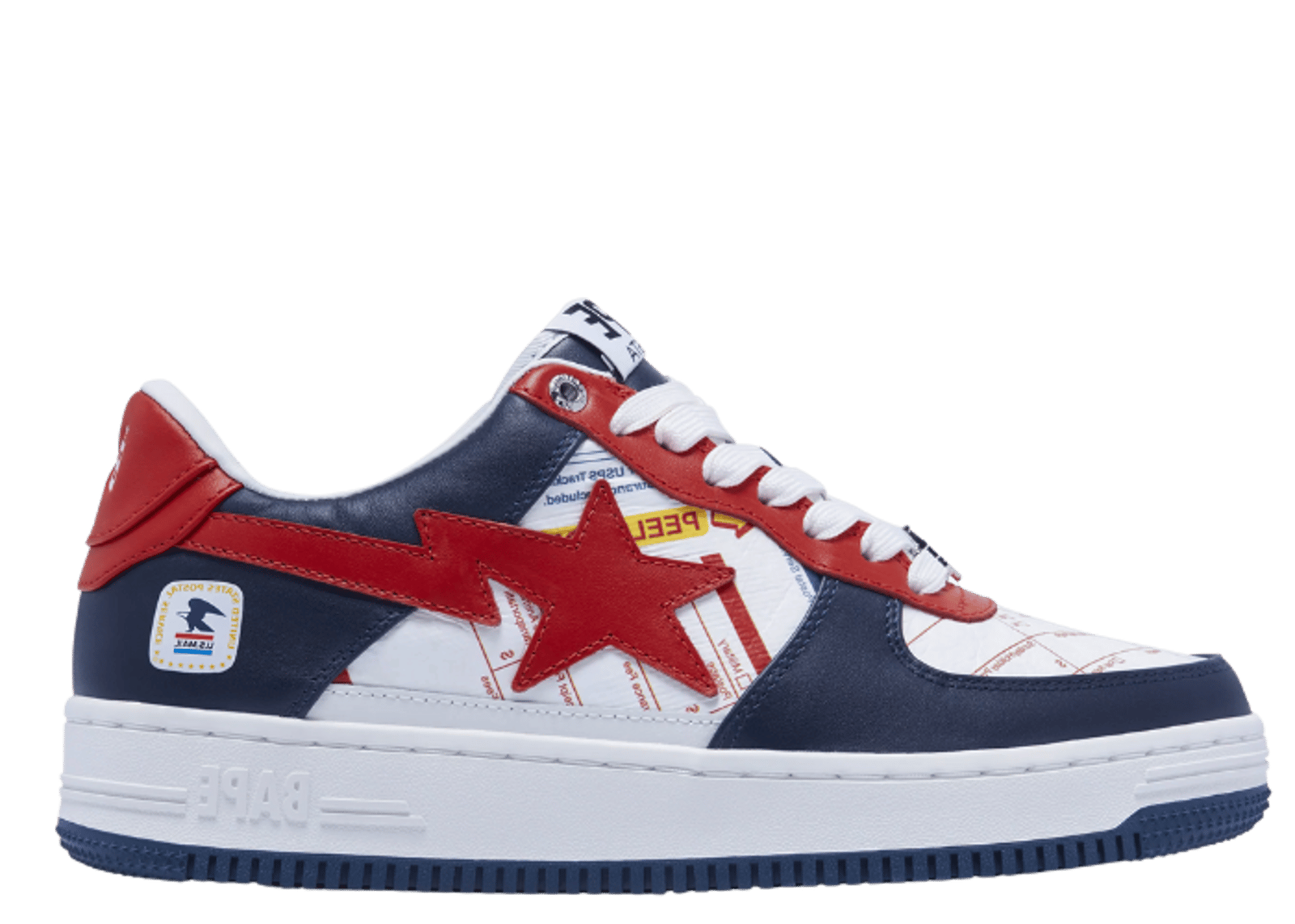 A Bathing Ape BAPESTA USPS