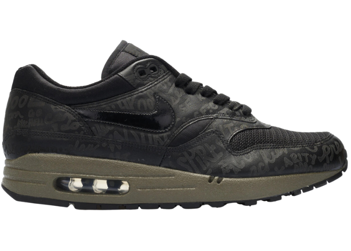 Nike Air Max 1 Powerwall Black Olive Grey