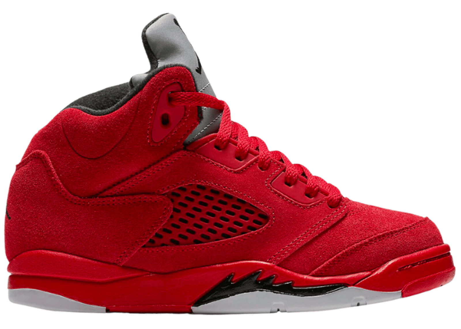 Aj5 red suede online