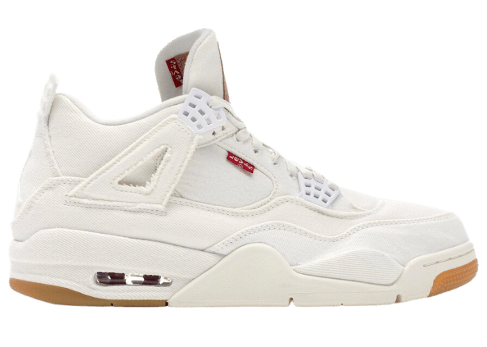 Nike air jordan 4 levis white hotsell