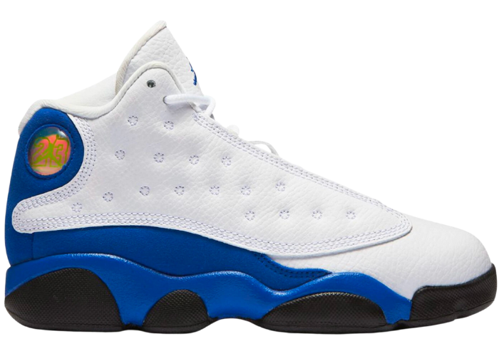 Air Jordan 13 Retro White Hyper Royal Black (PS)