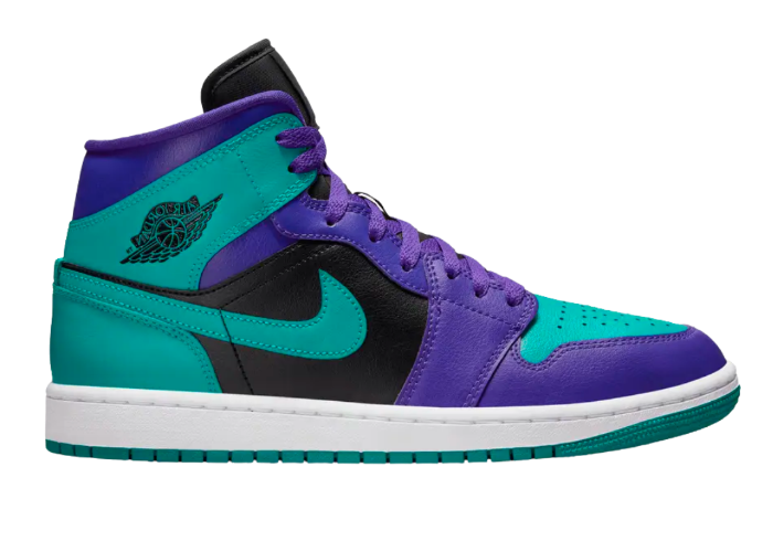 Jordan 1 Mid Black Grape (W)