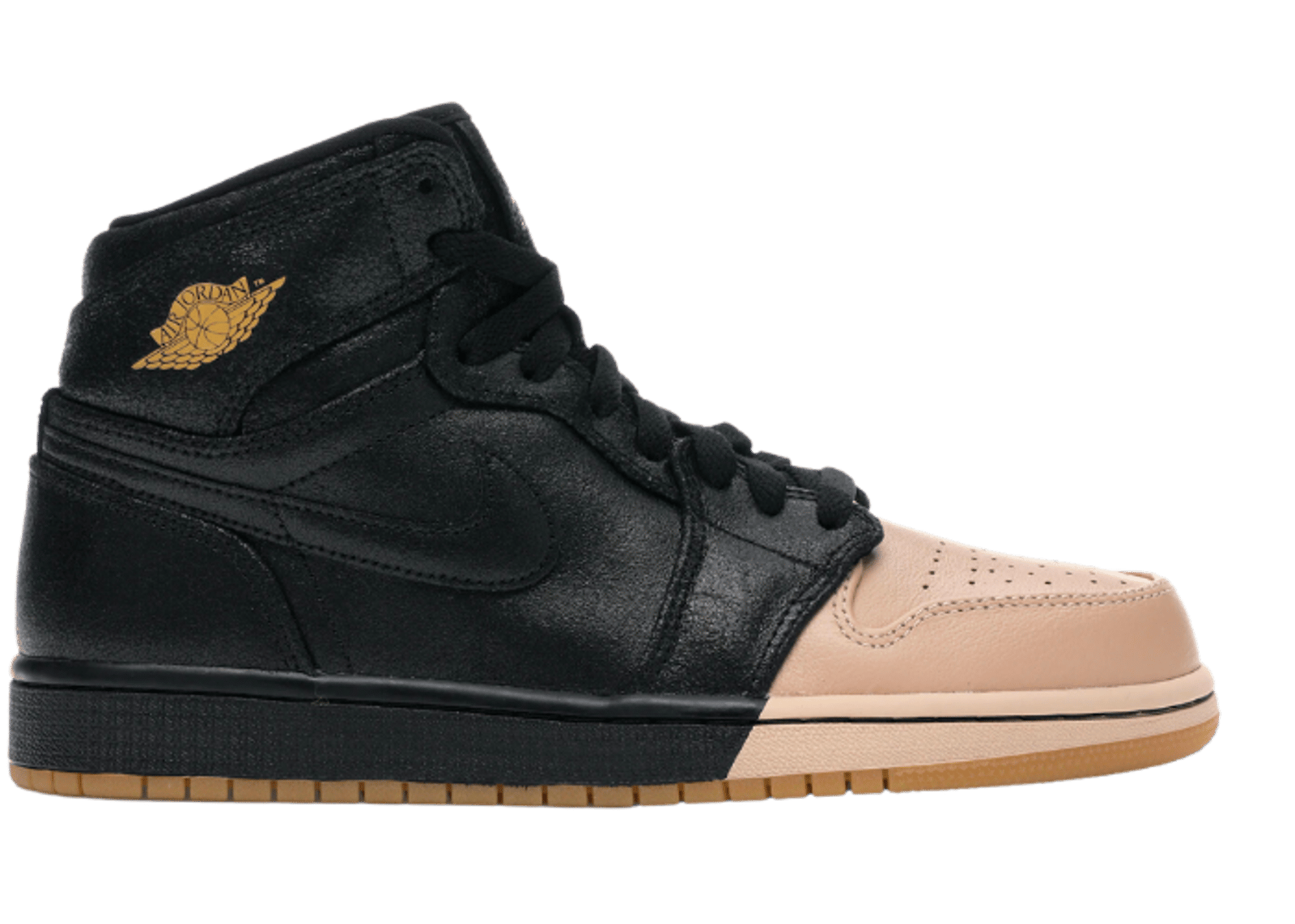 Air Jordan 1 Retro High Dip-Toe Black (W)
